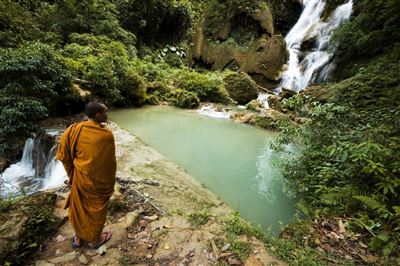 Kuang Si Wasserfall